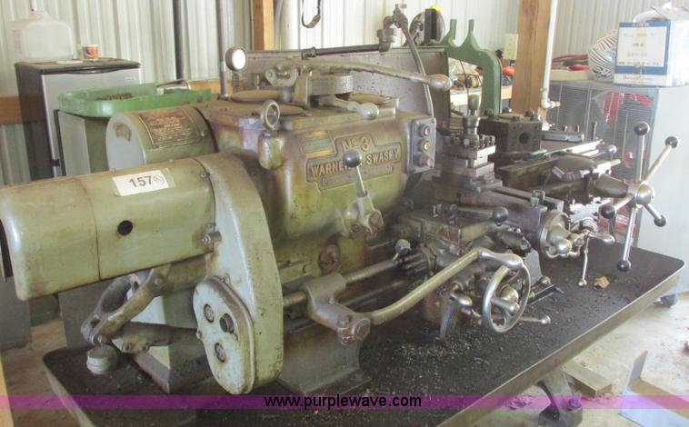 image for item BM9242 Warner & Swasey #3 turrent lathe
