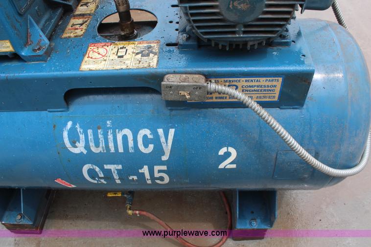 image for item BO9406 Quincy 155T15HP air compressor