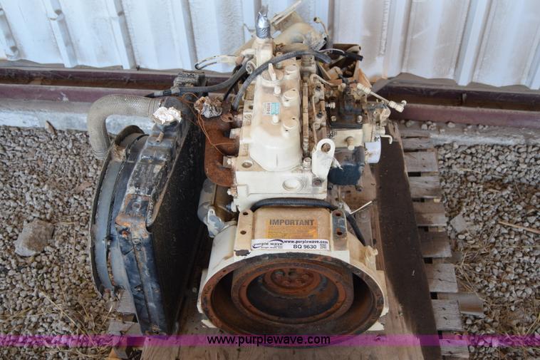 image for item BQ9630 Kubota D1703-E three cylinder diesel engine