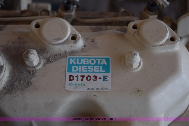 image for item BQ9630 Kubota D1703-E three cylinder diesel engine