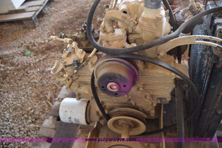 image for item BQ9630 Kubota D1703-E three cylinder diesel engine