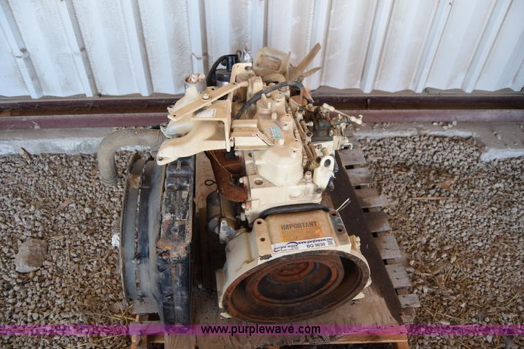 image for item BQ9630 Kubota D1703-E three cylinder diesel engine