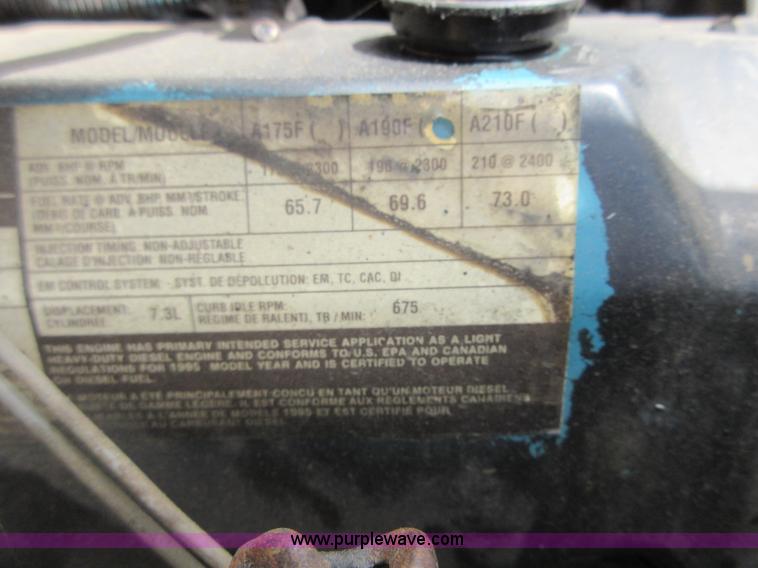 image for item D2450 1996 International 3800 school bus