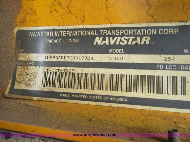 image for item D2450 1996 International 3800 school bus