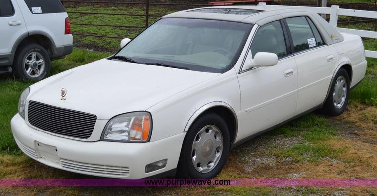 image for item G3506 2000 Cadillac DeVille