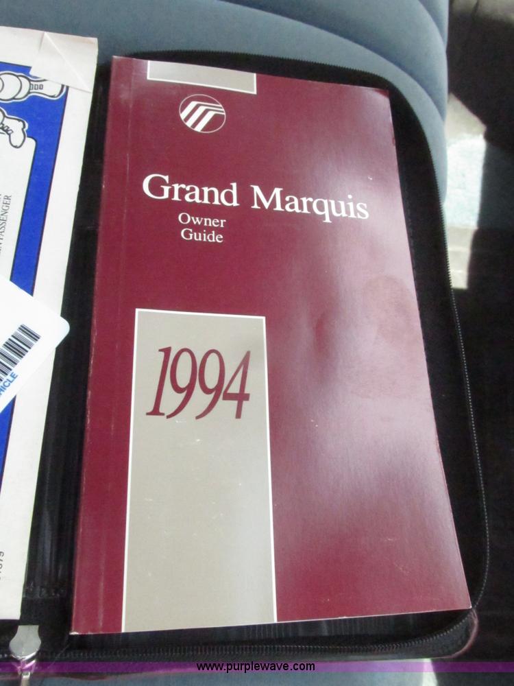 image for item H4635 1994 Mercury Grand Marquis LS