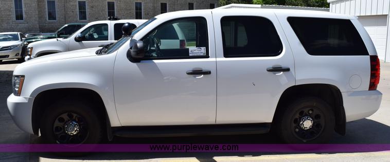 image for item H5089 2009 Chevrolet Tahoe Police SUV