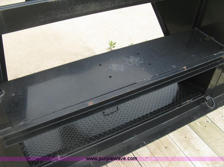 image for item H8549 2012 PJ gooseneck flatbed trailer