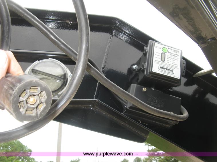 image for item H8549 2012 PJ gooseneck flatbed trailer