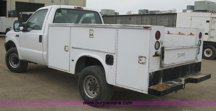 image for item H8567 2000 Ford F350  XL Super Duty utility truck