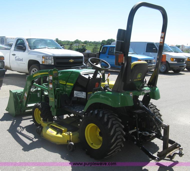 image for item H8570 2010 John Deere 2305HST MFWD utility tractor