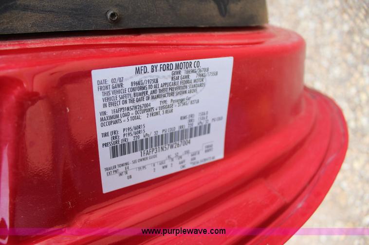 image for item I1665 2007 Ford Focus