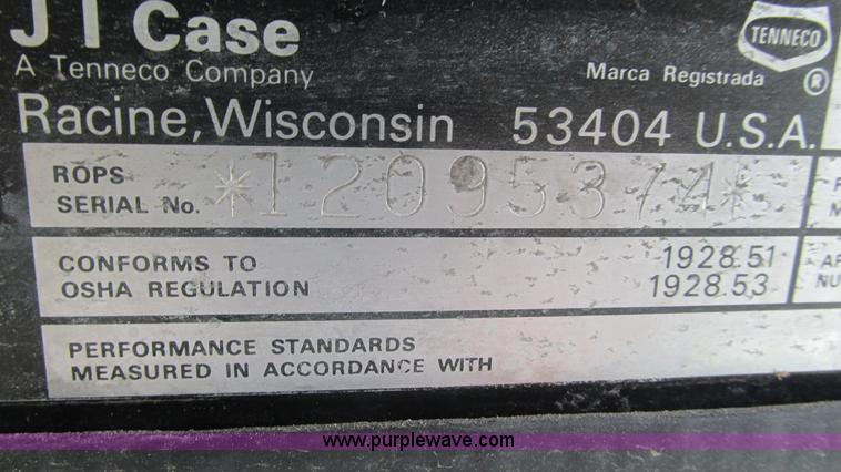 image for item I3001 1984 Case 2394 tractor