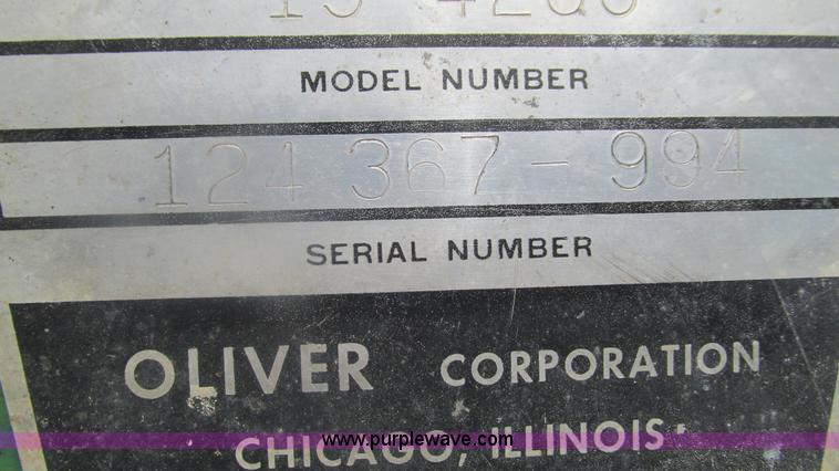 image for item J8502 Oliver 1900 tractor