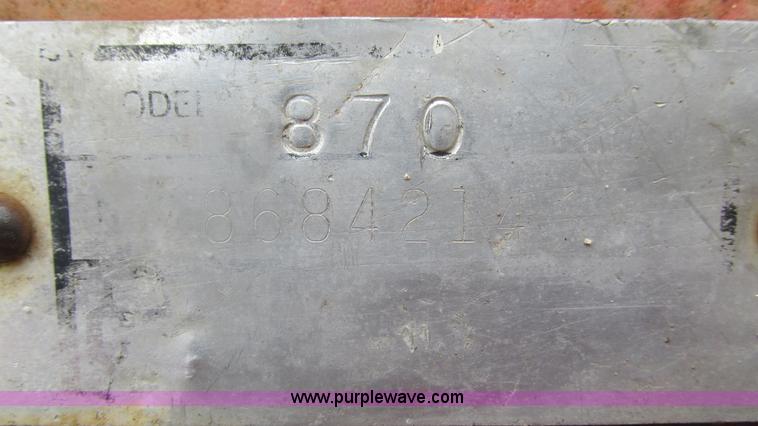 image for item J8503 Case 870 tractor