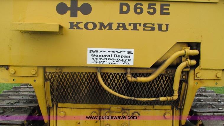 image for item J8509 Komatsu D65E dozer