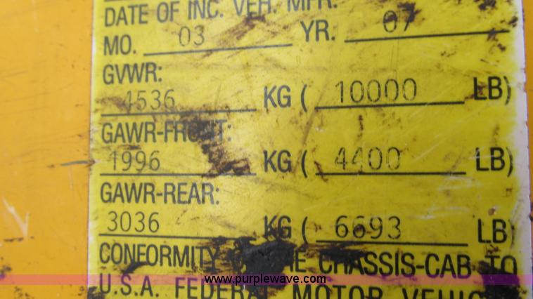 image for item J8514 2008 Ford F350 SuperCab utility truck