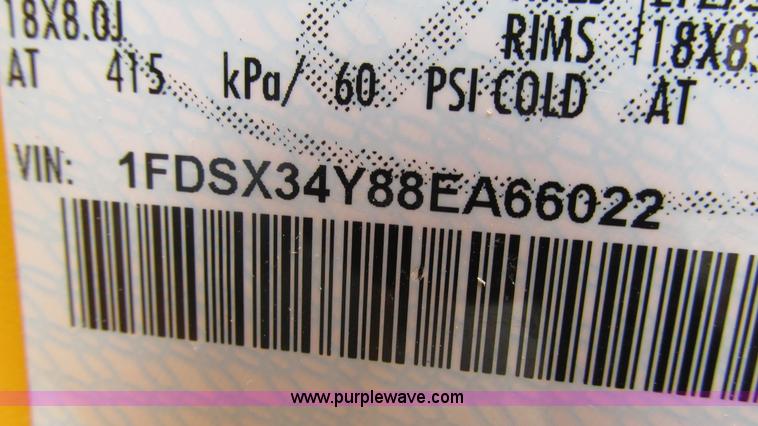 image for item J8514 2008 Ford F350 SuperCab utility truck