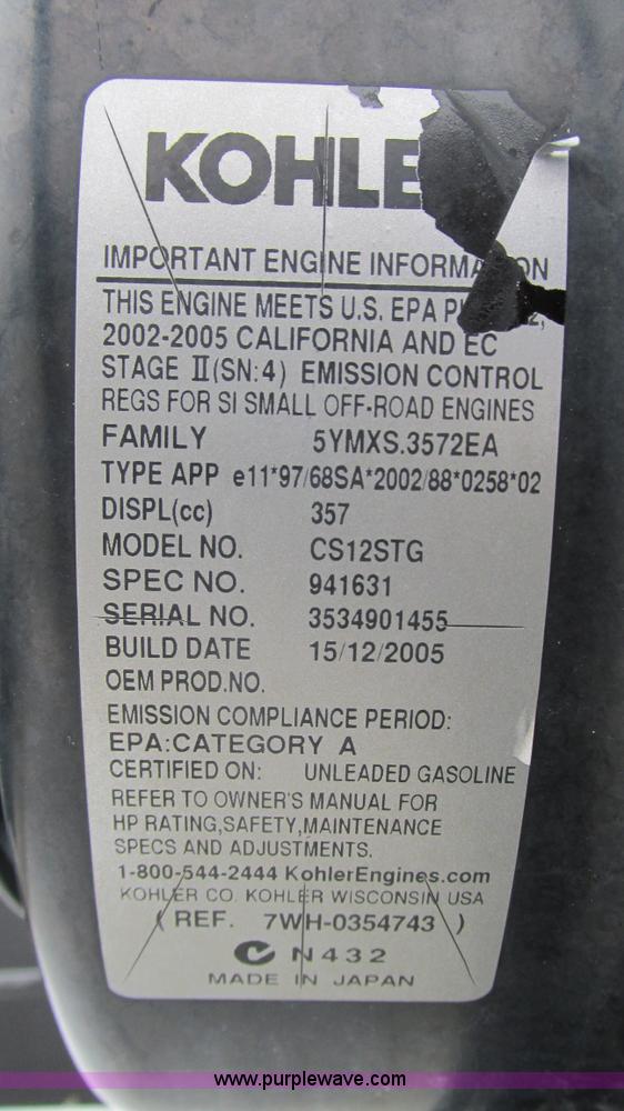 image for item J8529 2006 Ford F550 service truck with crane