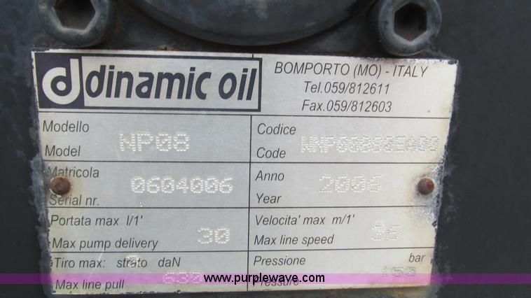 image for item J8529 2006 Ford F550 service truck with crane