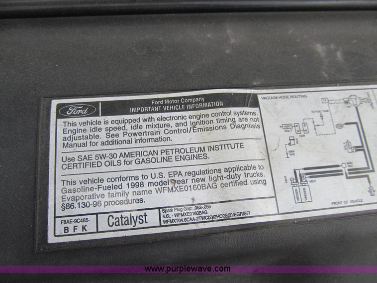 image for item K5649 1998 Ford F250 Crew Cab pickup truck