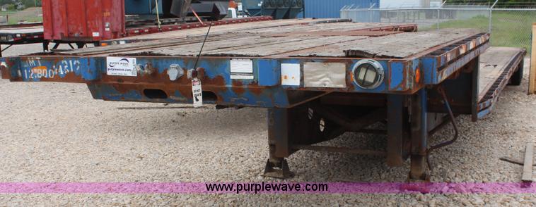 image for item K6783 1997 Donnan drop deck trailer