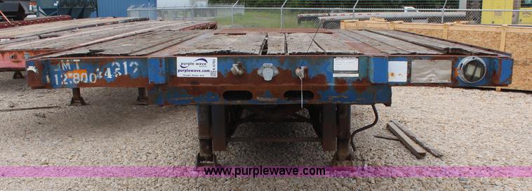 image for item K6783 1997 Donnan drop deck trailer