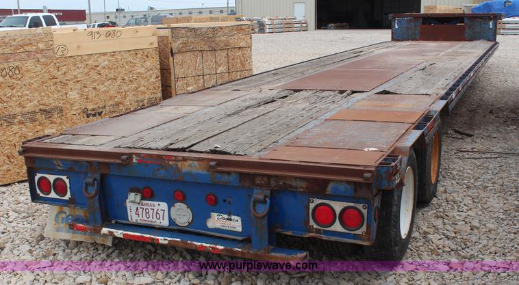 image for item K6783 1997 Donnan drop deck trailer