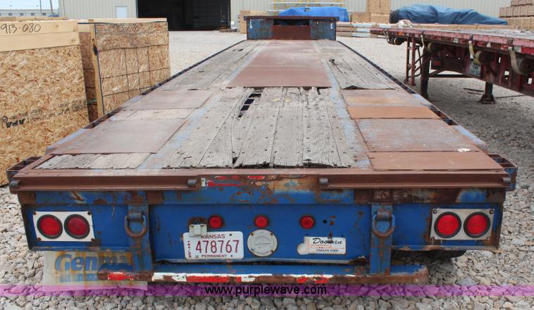 image for item K6783 1997 Donnan drop deck trailer