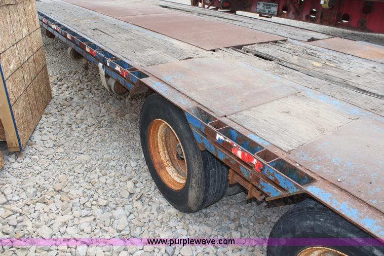 image for item K6783 1997 Donnan drop deck trailer