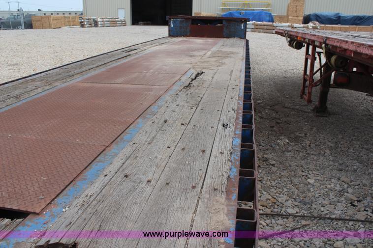 image for item K6783 1997 Donnan drop deck trailer