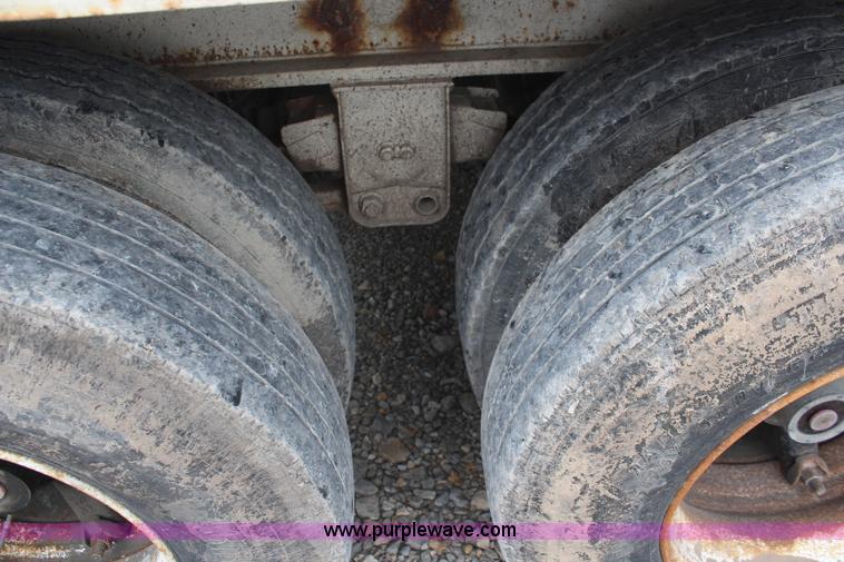 image for item K6897 1976 shop built flatbed trailer