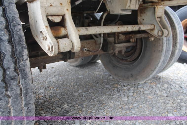 image for item K6897 1976 shop built flatbed trailer