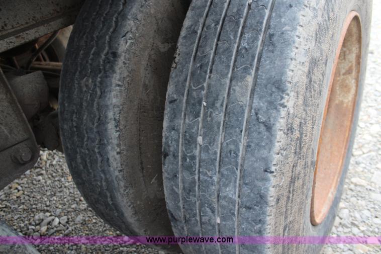 image for item K6897 1976 shop built flatbed trailer