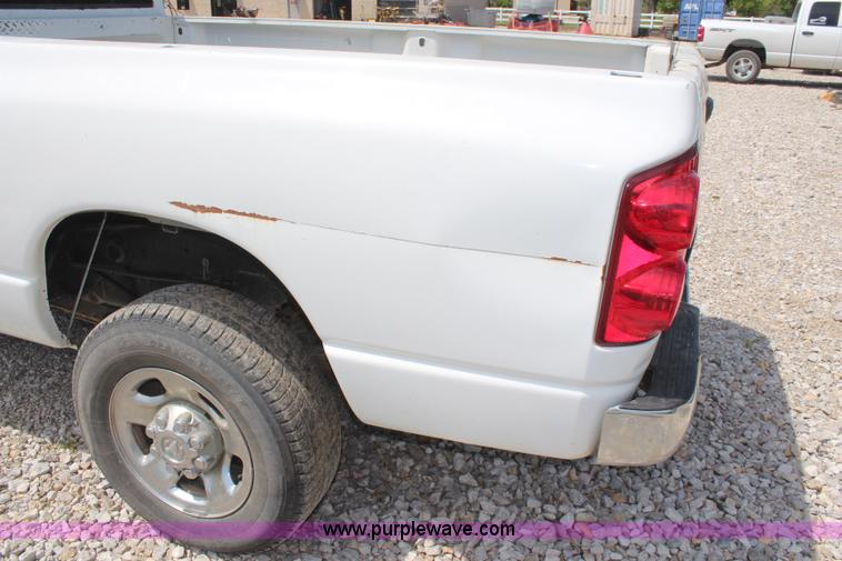 image for item K6914 2007 Dodge Ram 2500 Quad Cab pickup truck