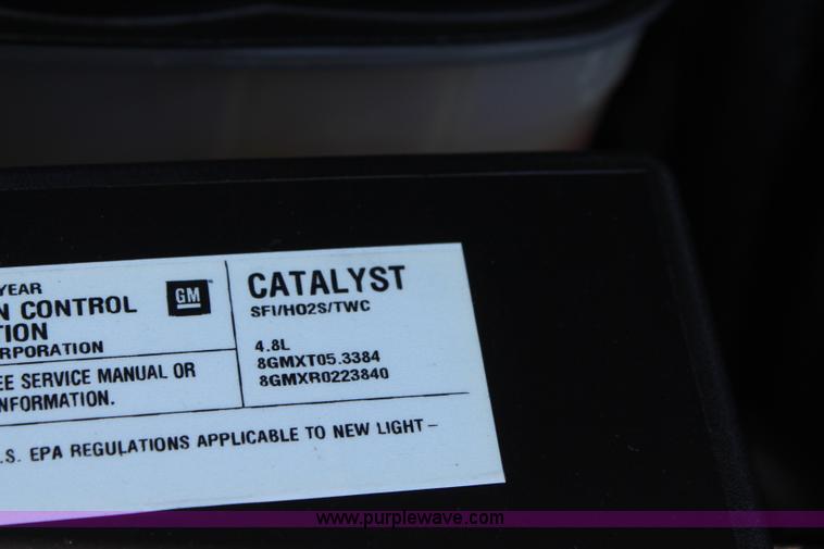 image for item K6987 2008 Chevrolet Silverado 1500 pickup truck