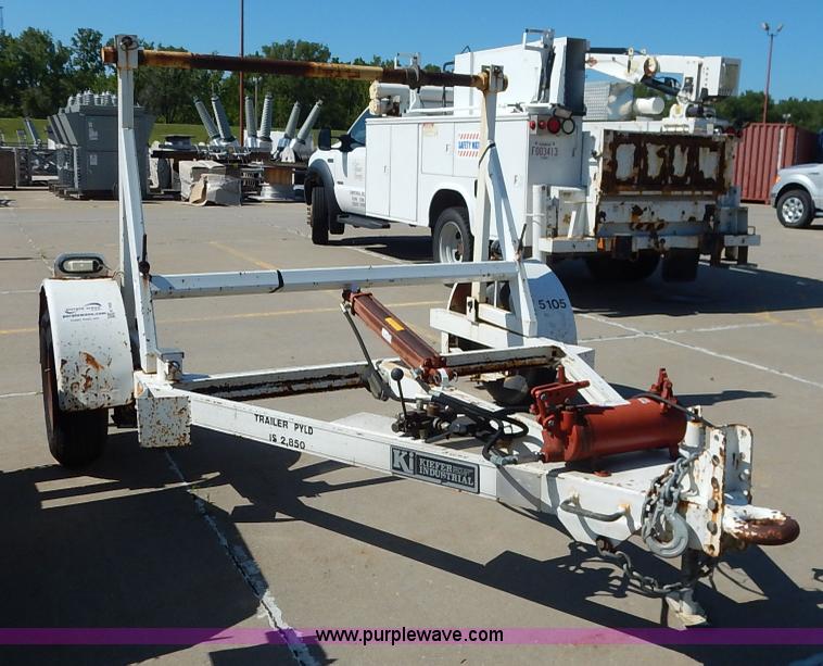 image for item K7458 1999 Kiefer reel trailer