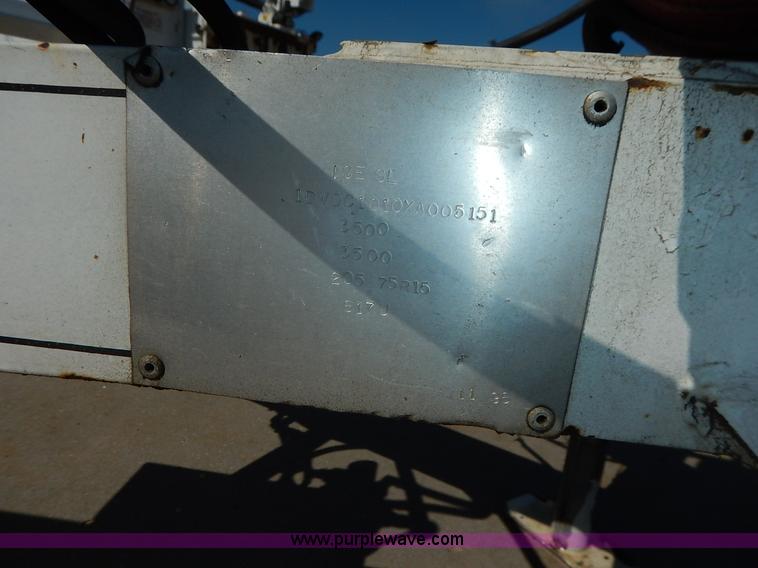 image for item K7458 1999 Kiefer reel trailer