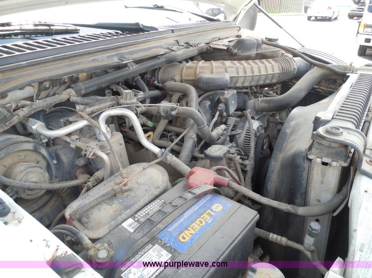 image for item K7502 2005 Ford F350 Super Duty XL Crew Cab utility truck