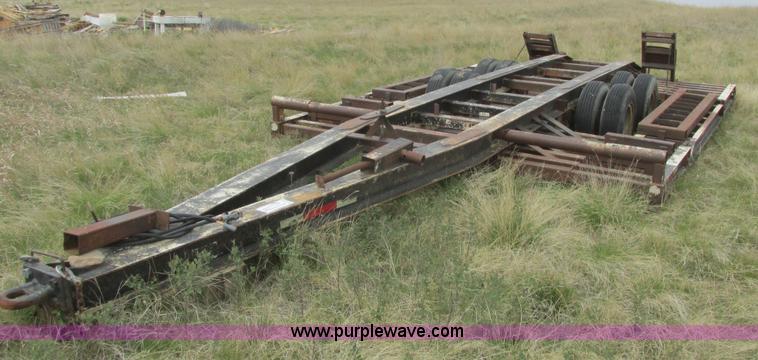 image for item A8800 2008 Shop built combine/sprayer trailer