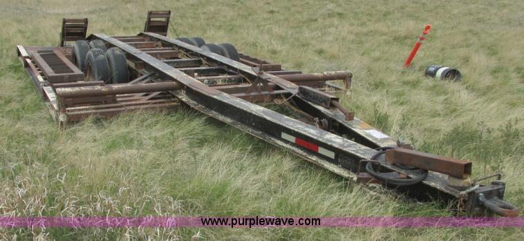 image for item A8800 2008 Shop built combine/sprayer trailer