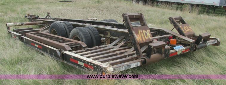 image for item A8800 2008 Shop built combine/sprayer trailer