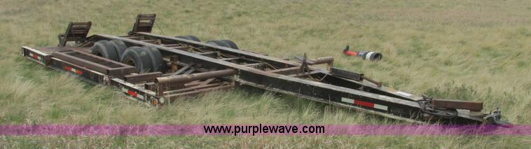 image for item A8800 2008 Shop built combine/sprayer trailer