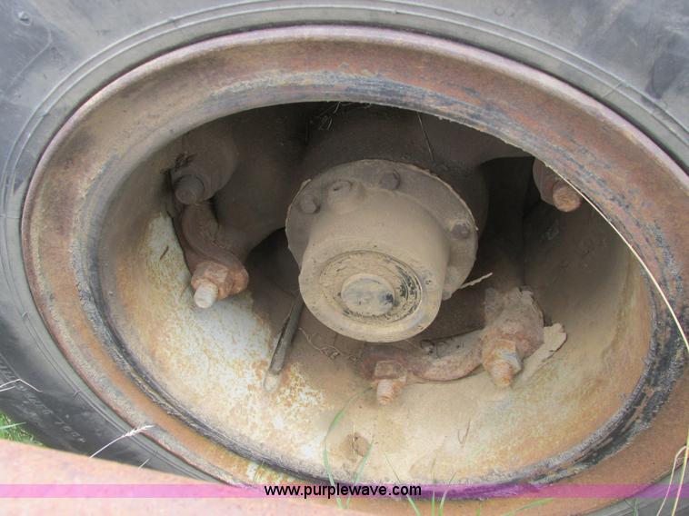 image for item A8800 2008 Shop built combine/sprayer trailer