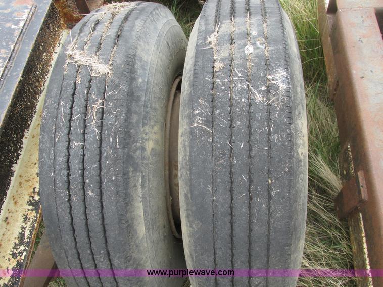 image for item A8800 2008 Shop built combine/sprayer trailer