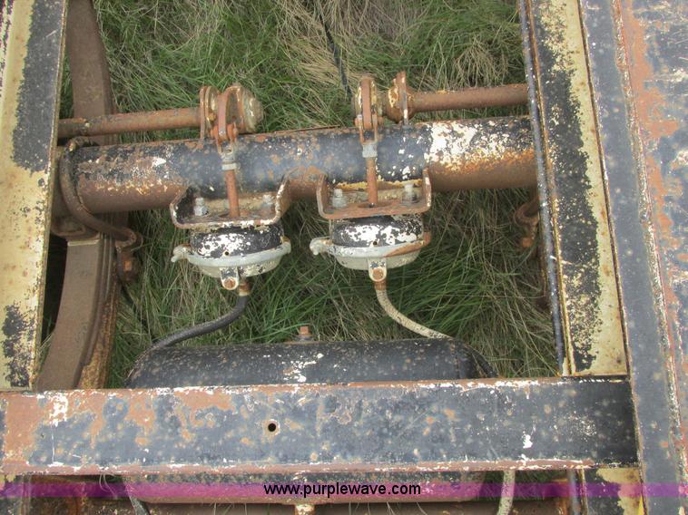 image for item A8800 2008 Shop built combine/sprayer trailer