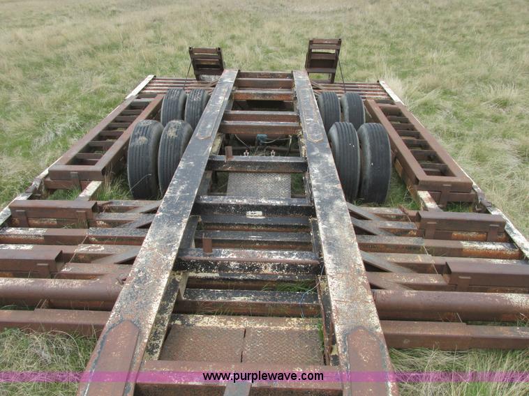 image for item A8800 2008 Shop built combine/sprayer trailer