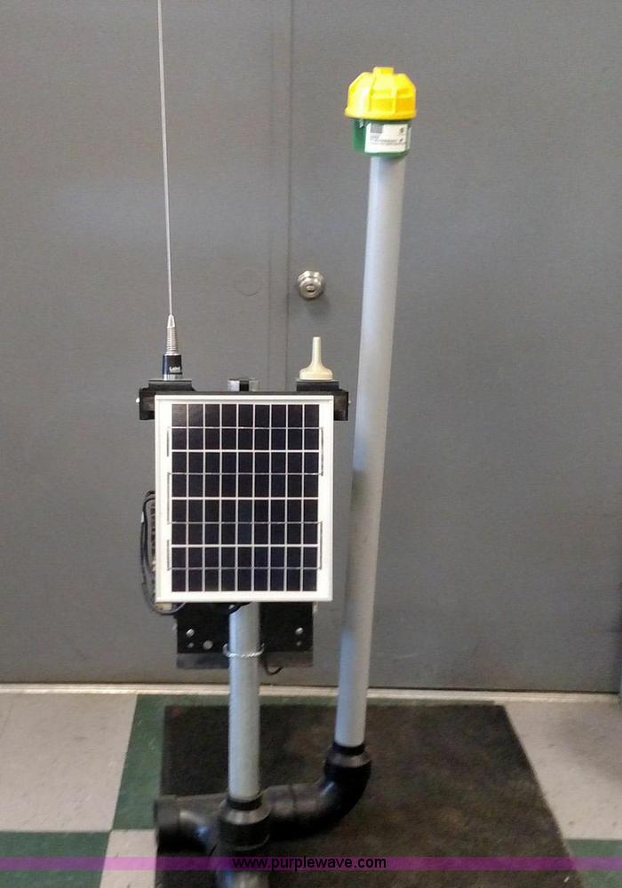 John Deere field connect moisture sensing probe and solar powered cell