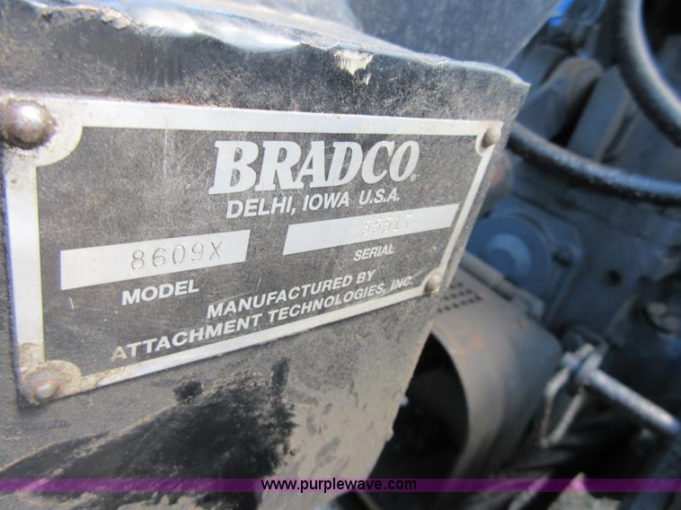 image for item D2451 Bradco 8609X tractor backhoe attachment