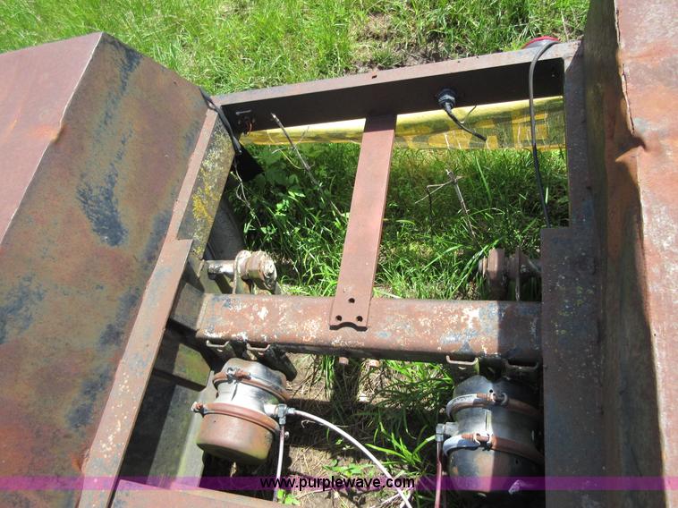 image for item D2452 1975 shop built A-frame combine trailer